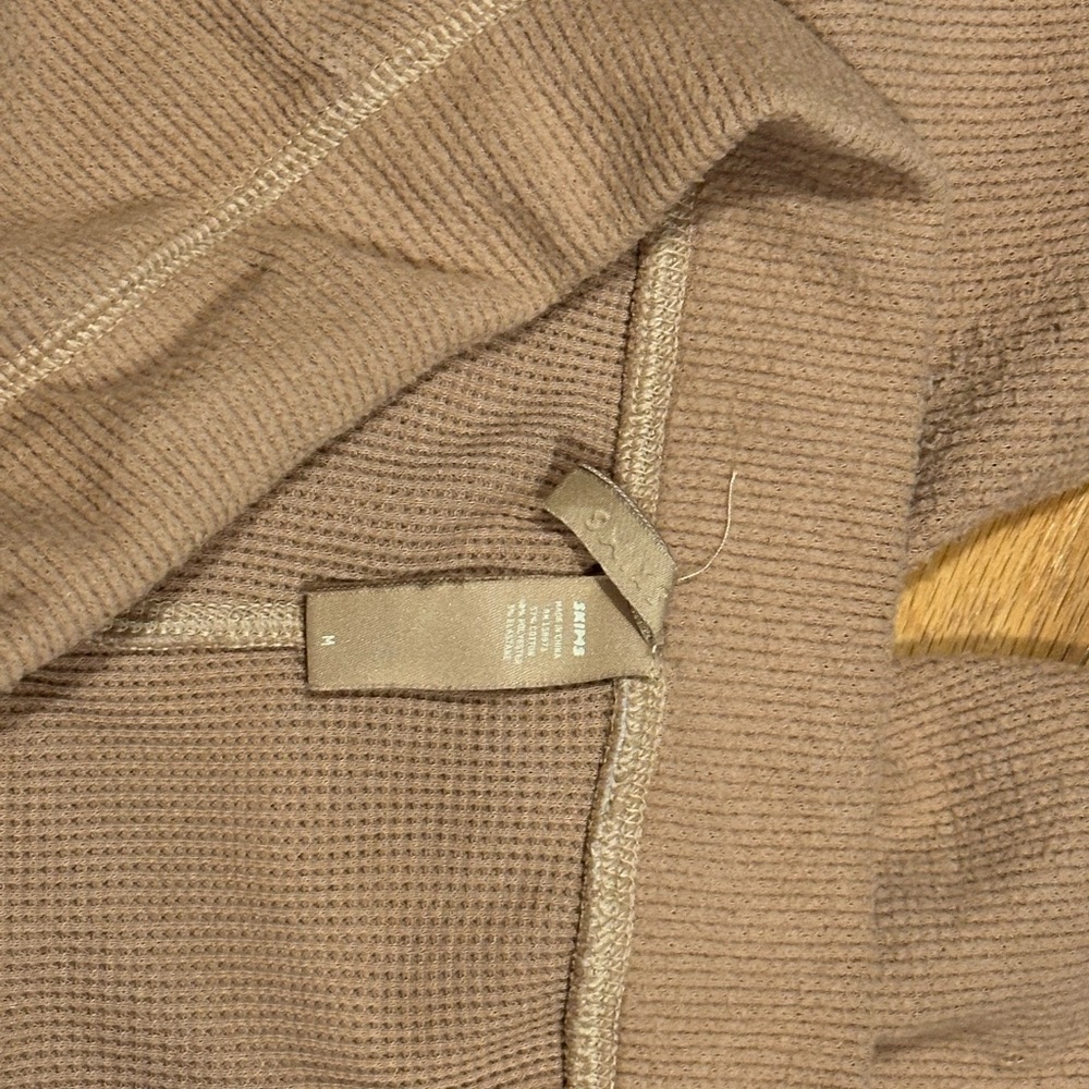 *SALE* Skims Warm Neutral Brown Waffle Leggings Size Medium